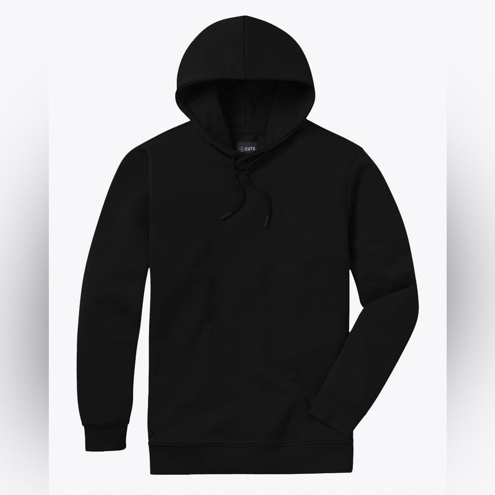 Cuts Clothing Black Pullover Hoodie